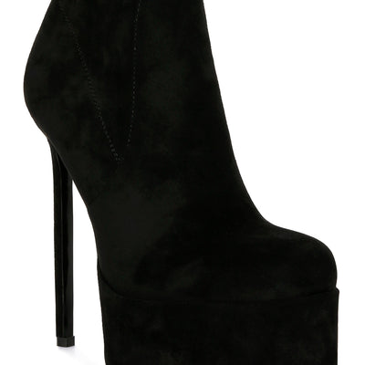 high heeled ankle boot#color_black