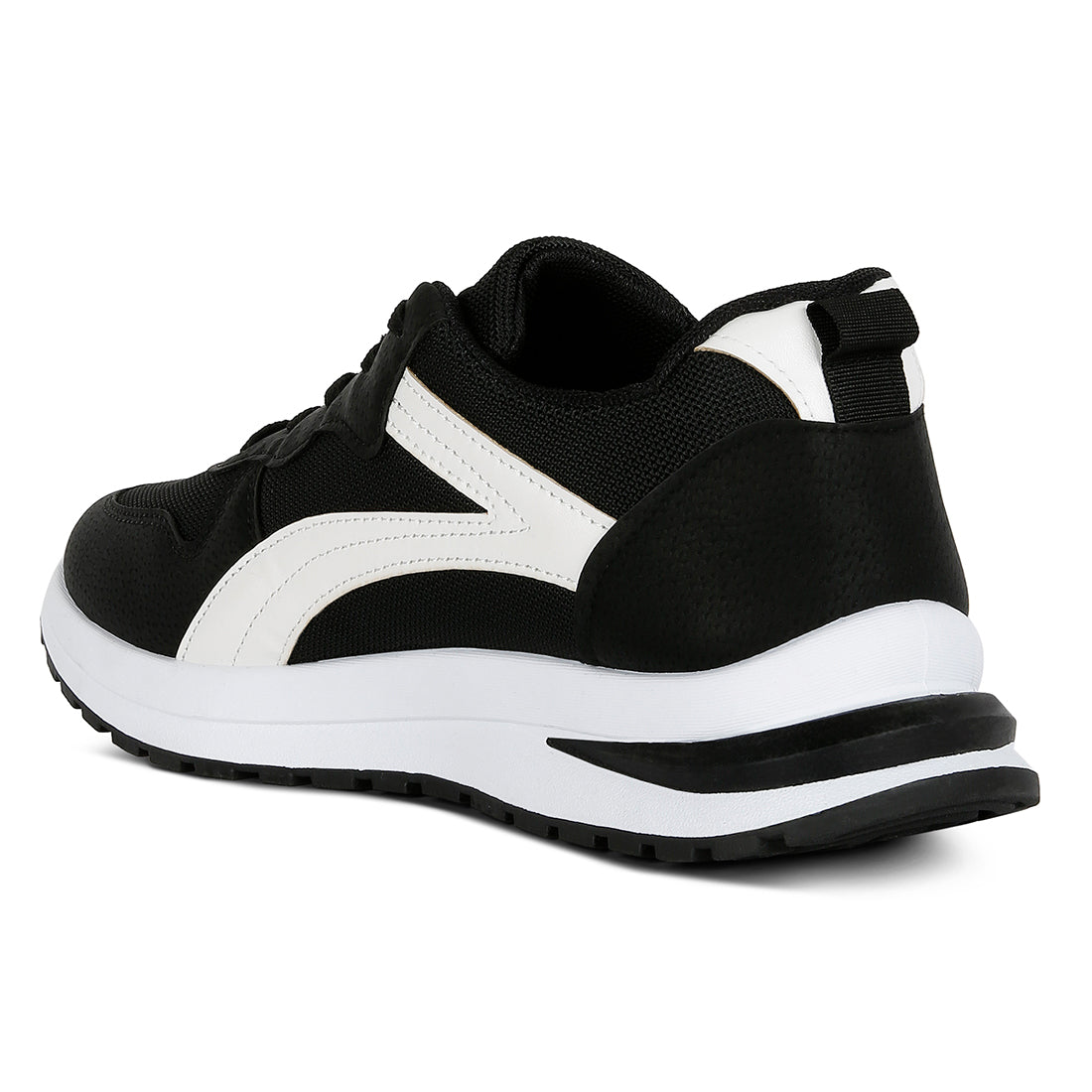 suede active sneakers#color_black