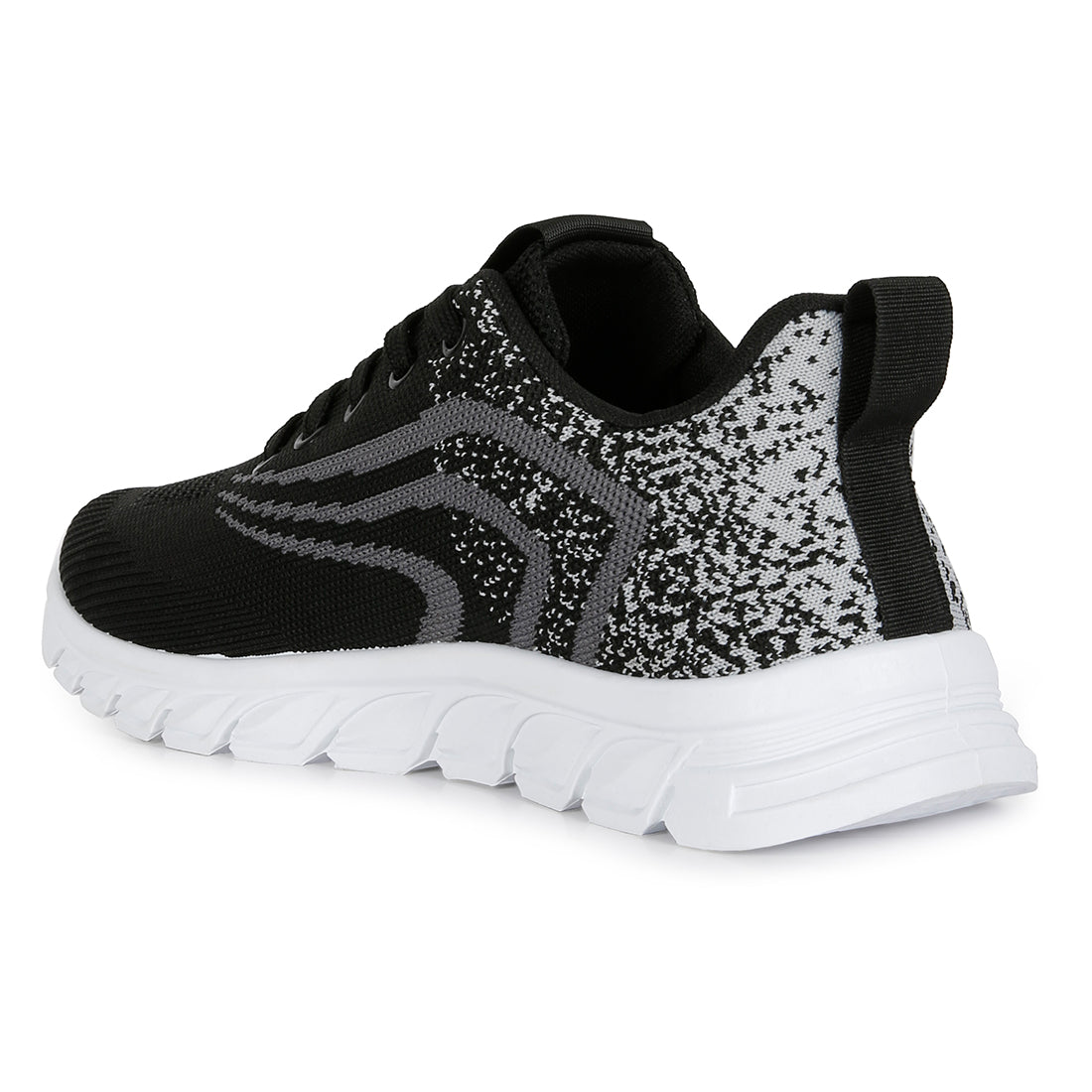 lace up knit sneakers#color_grey