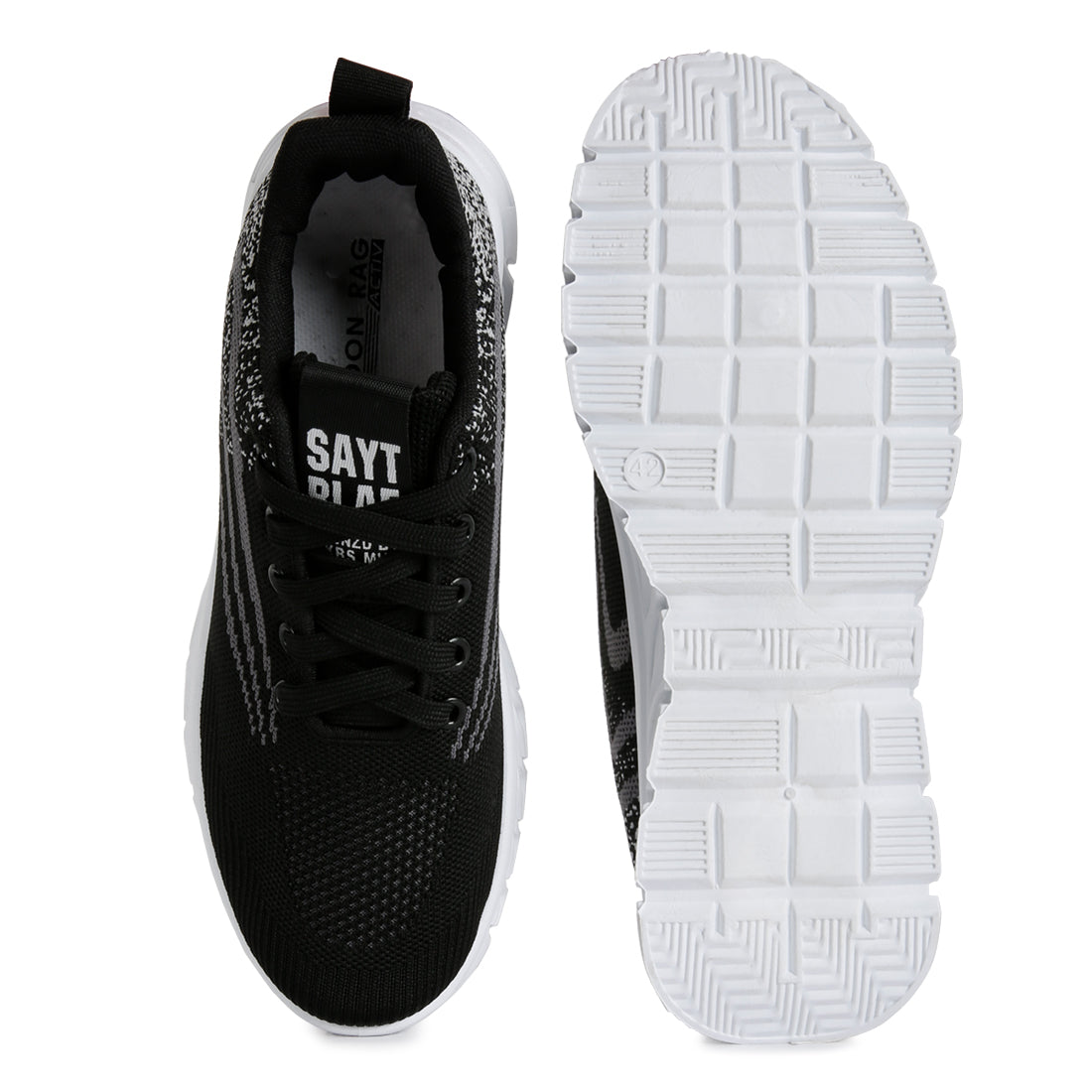 lace up knit sneakers#color_grey