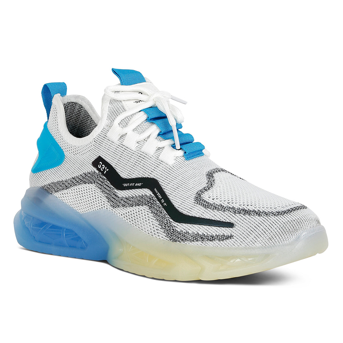 fly knit running sneakers#color_white