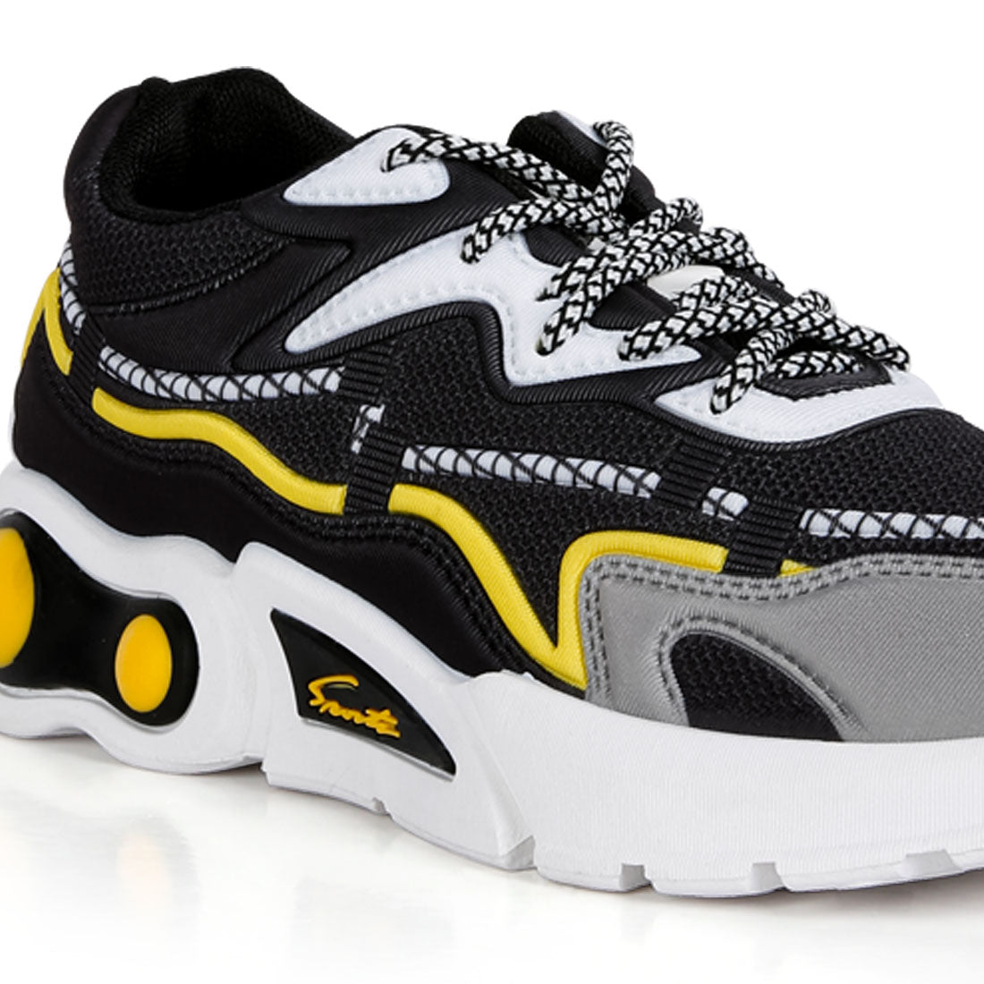 men casual sneakers#color_yellow