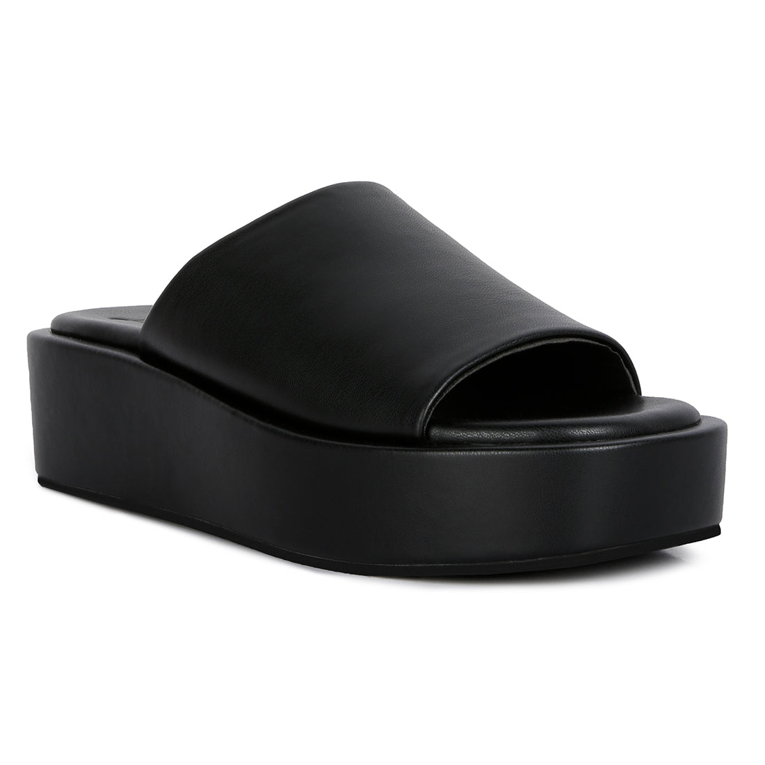 black platform sliders#color_black