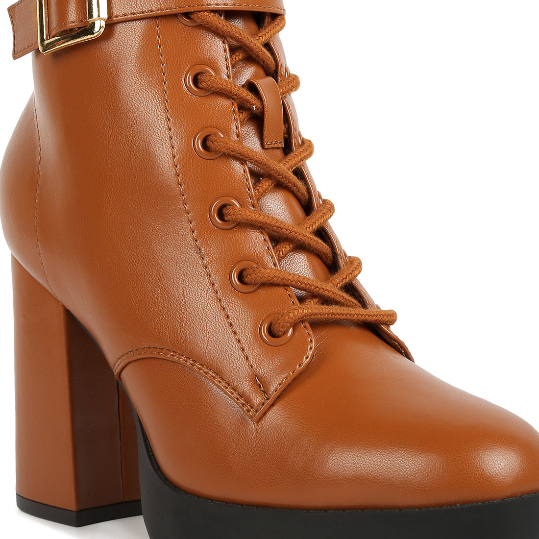 lace up ankle boots#color_tan