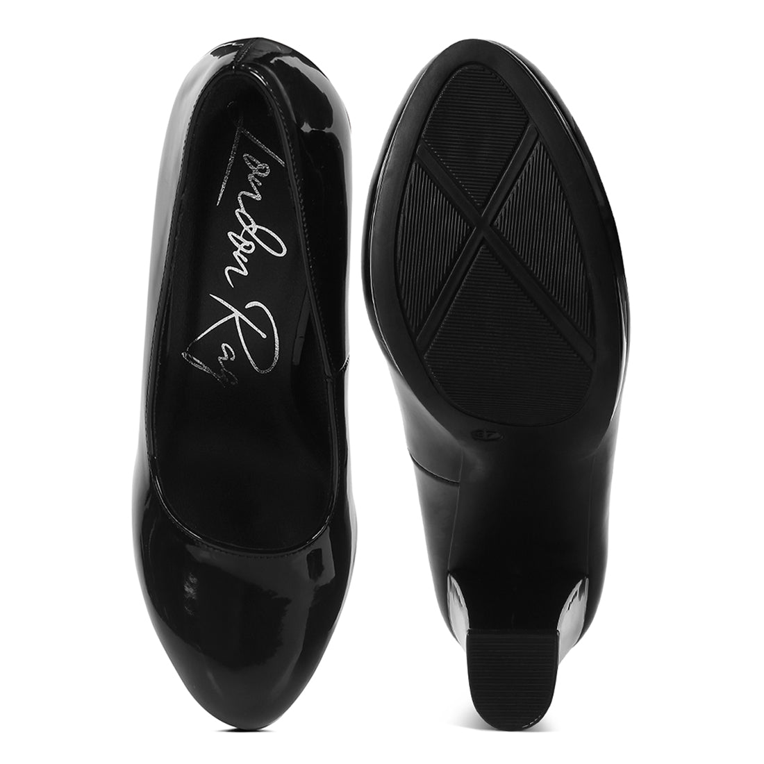 patent pu pump#color_black