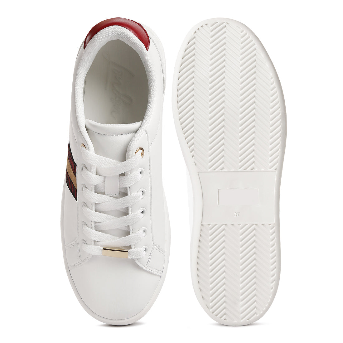 embroidery detail sneakers#color_white