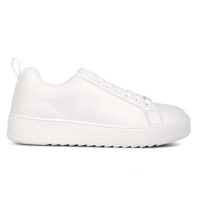 faux leather sneakers#color_white
