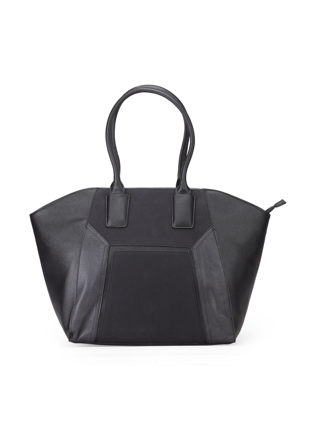 Black Office Tote Bag - Black