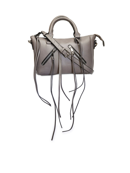 Dark Grey Handbag - Grey