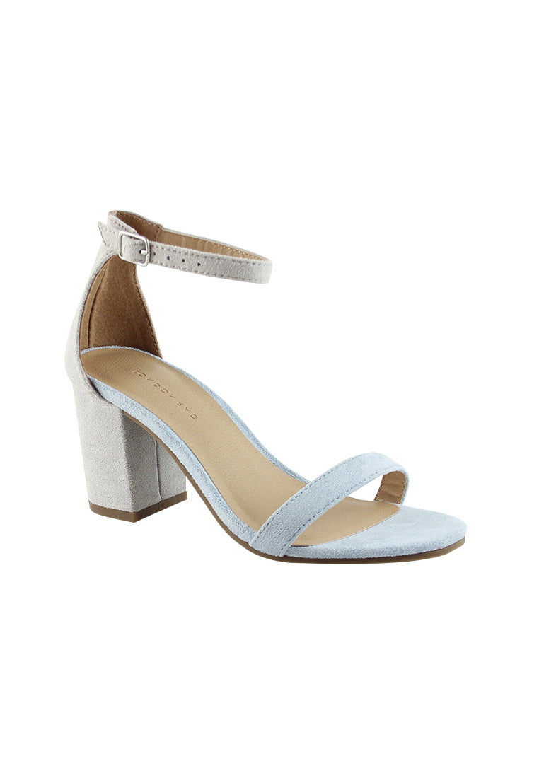 Dusty/Blue/Grey Heels Sandals