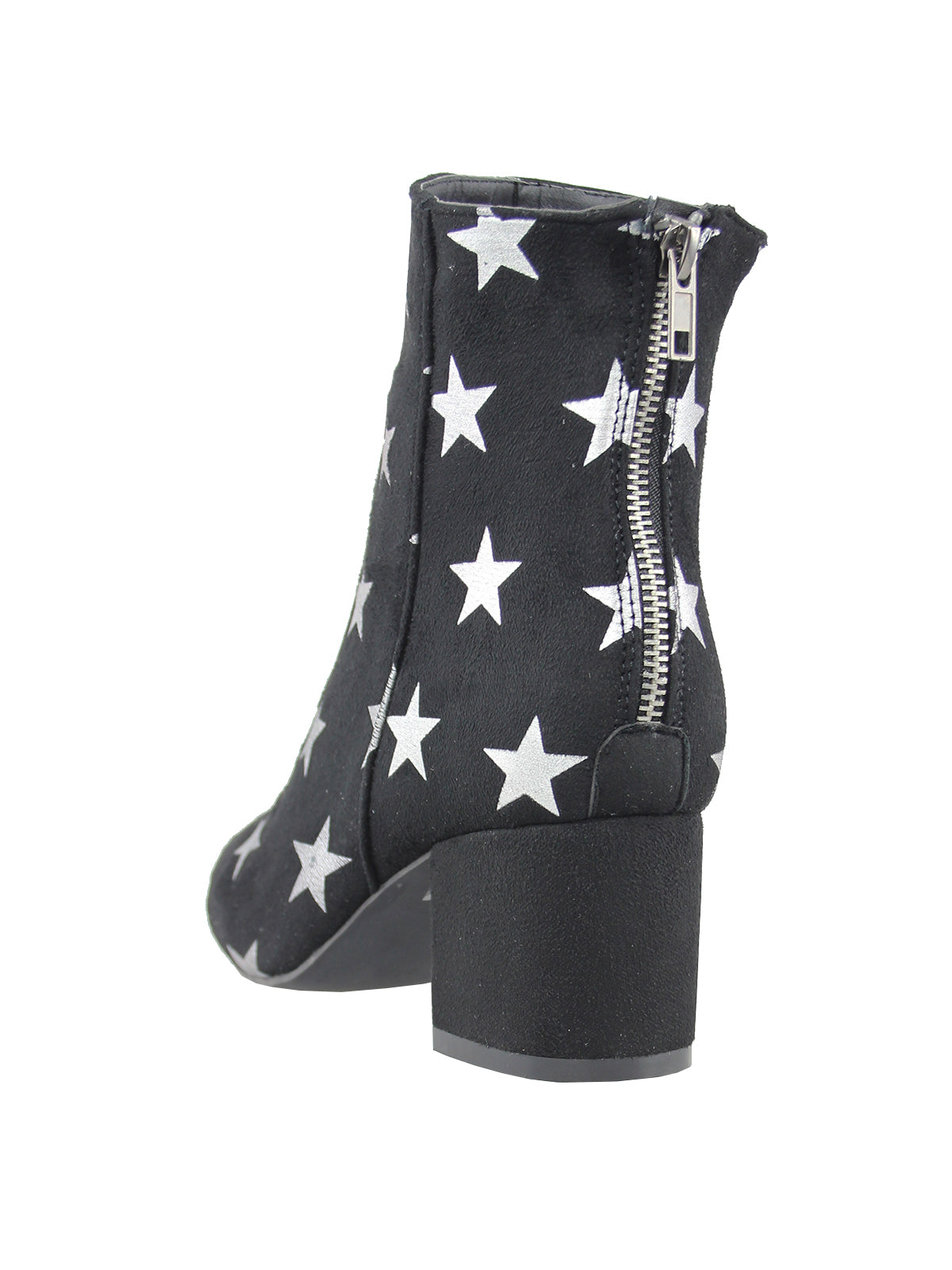 Black/Silver Boots - Black