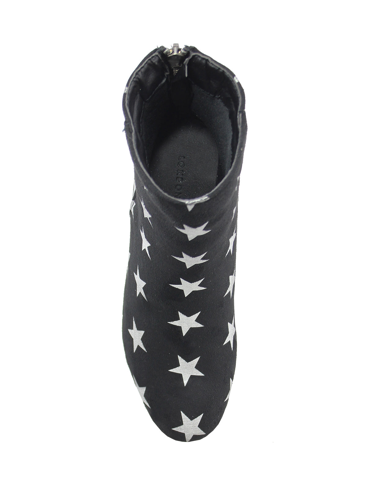 Black/Silver Boots - Black