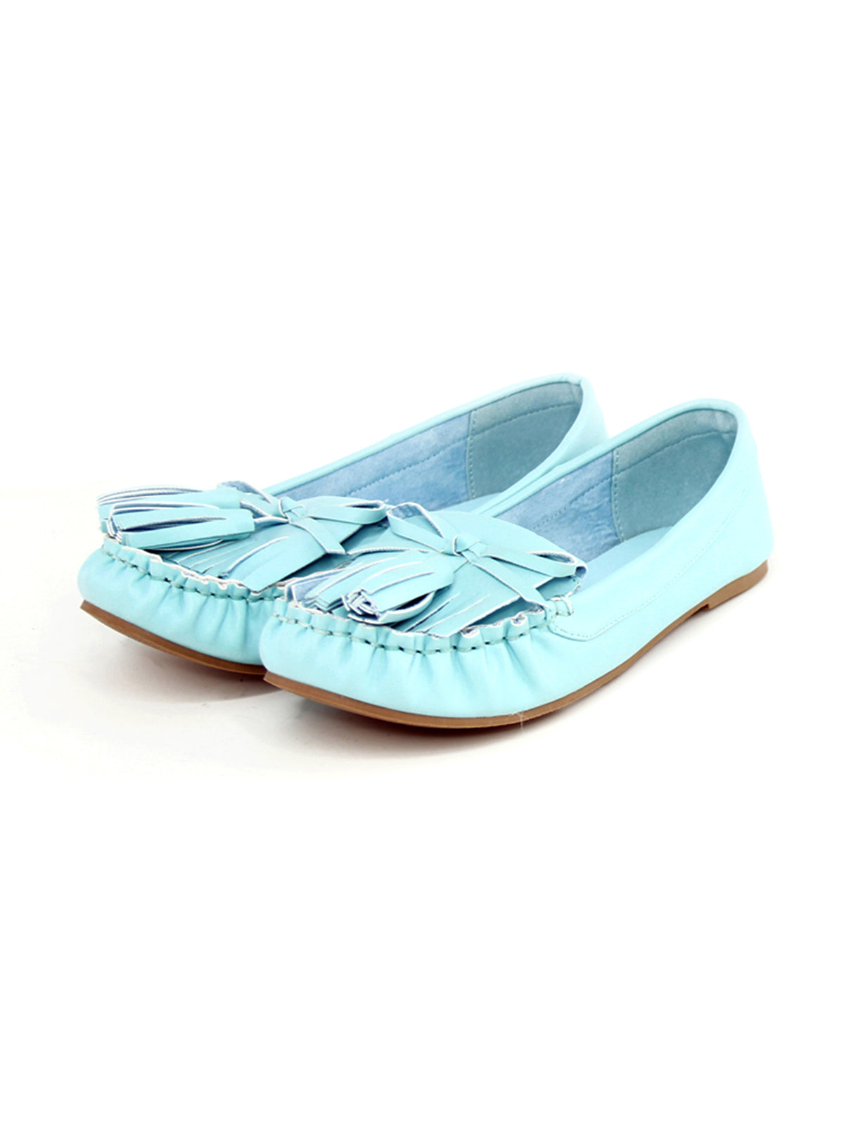 Blue Slip-On Ballerina - Blue