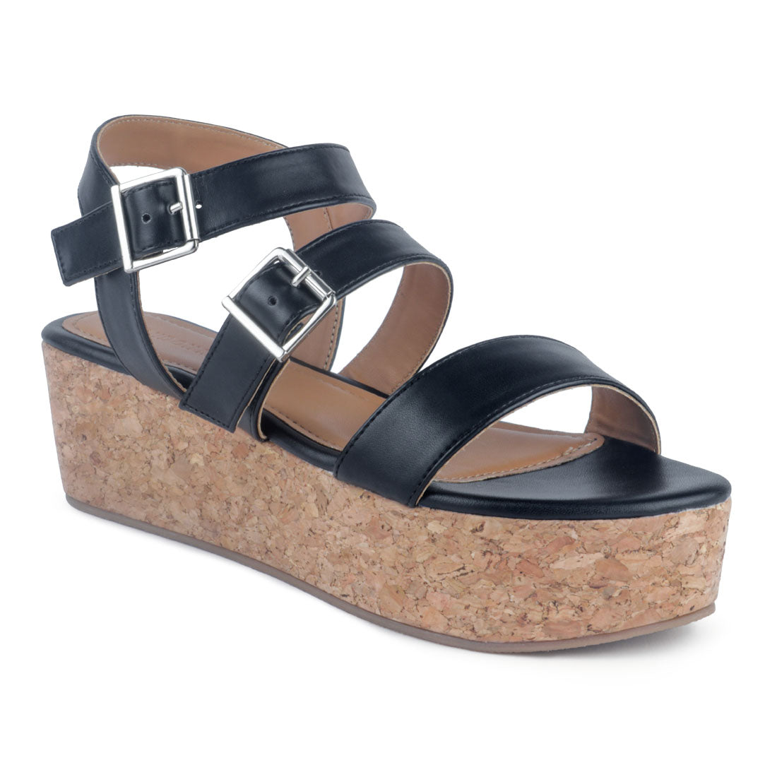 Black Platform Sandal