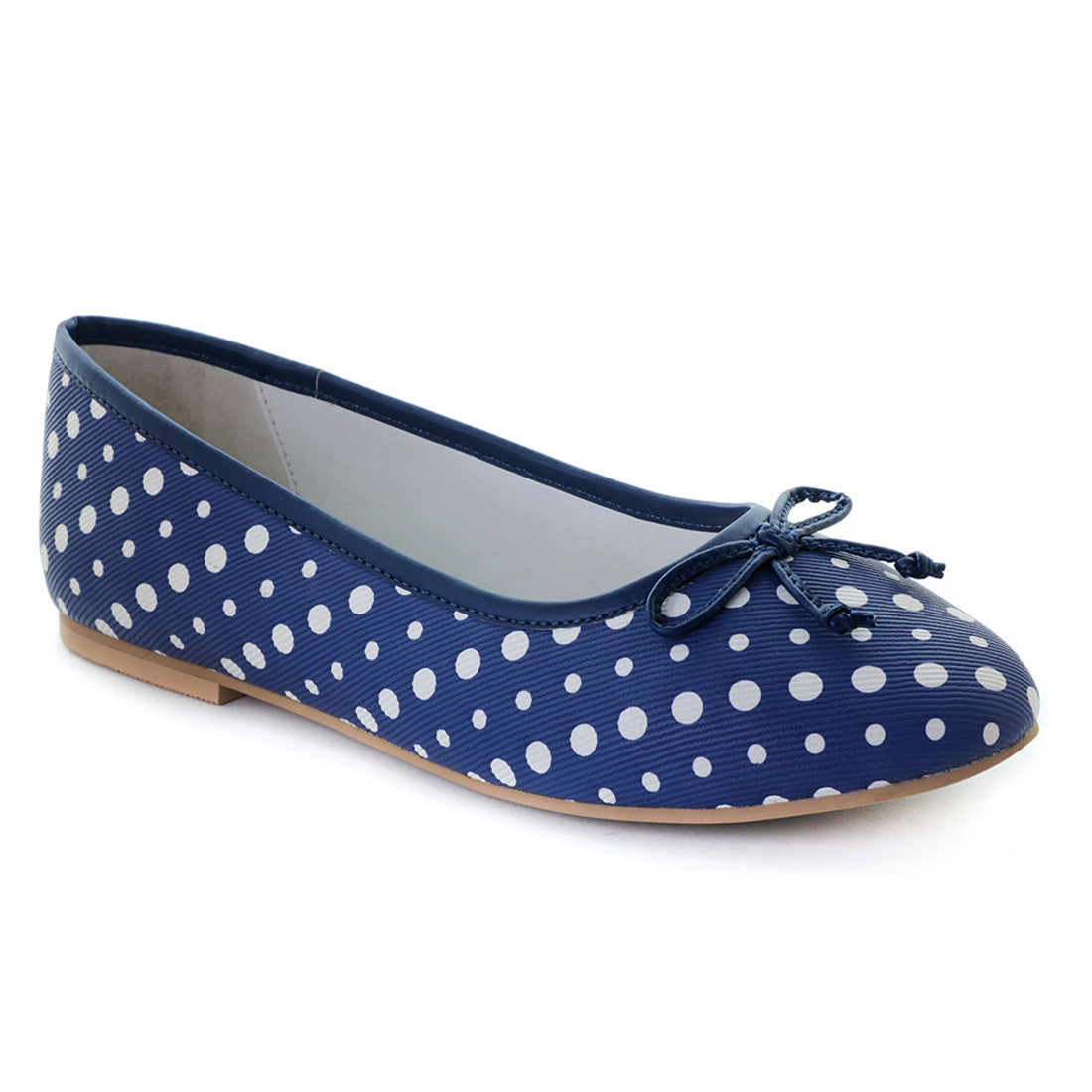 Polka Dot Blue Ballerinas