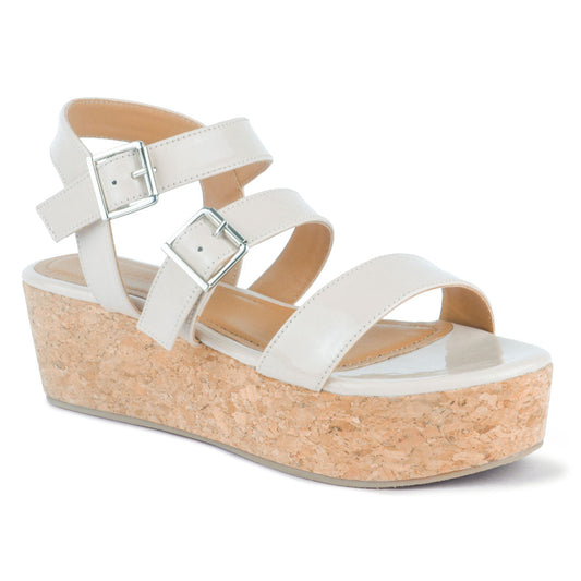 Nude Platform Sandal - Beige
